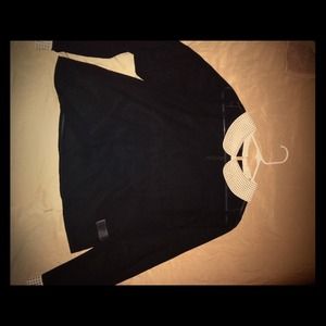 Stylish sequence blouse with collar