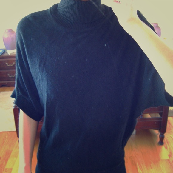 Cute black turtle neck sweater