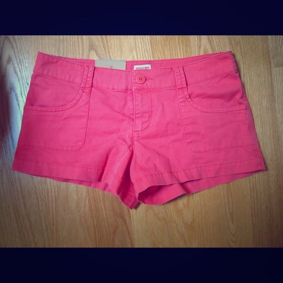Coral shorts from target