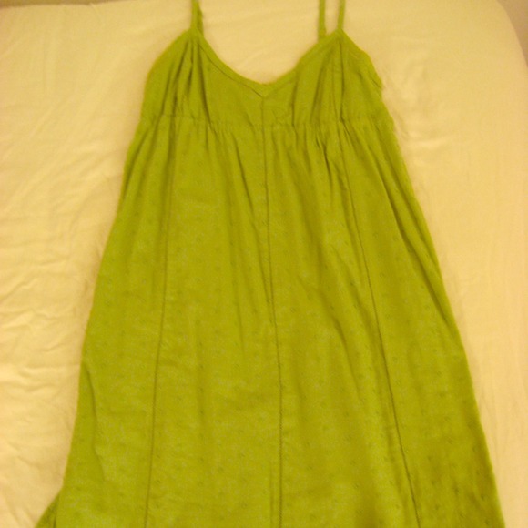 Cute spring green dress from Old Navy