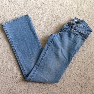 Bullhead low rise bootcut jeans
