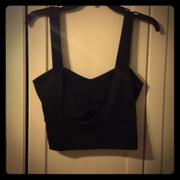 Tops - Cutout bustier!