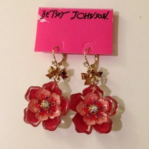 Betsey Johnson earrings
