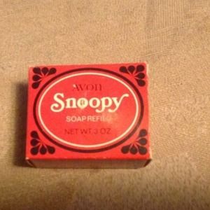 Avon snoopy soap refill collectors 1950s