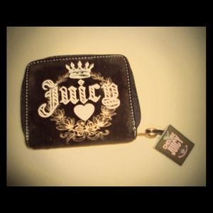 Juicy Couture Brown Leather Wallet (with tags)