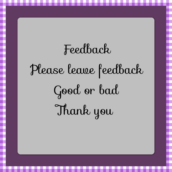 Feed back