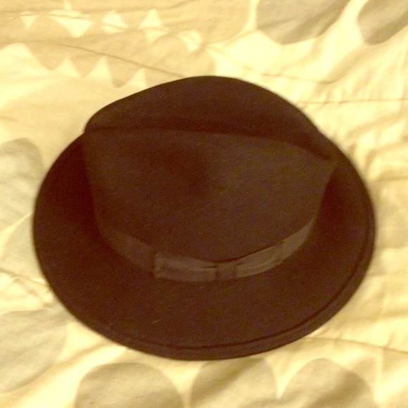 Women or Men's Fedora Black