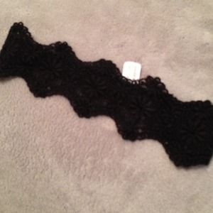 Black Lace Headband
