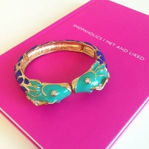 Kissing Fish Bracelet & J. Crew Tank