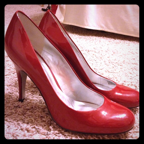 Red Jessica Simpson "Calie" Heels