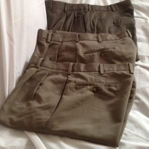 Men's Microfiber Dress Pants 34x34 VERY NICE!