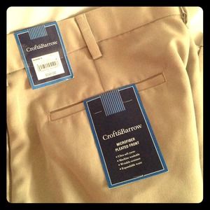 NWT Croft & Barrow Men's Dress Pants