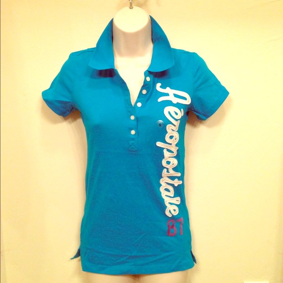NEW Aeropostale Collared Tee