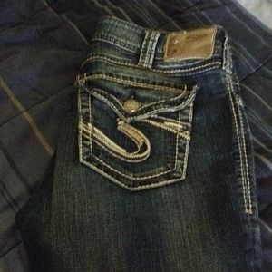 Silver Suki jeans,