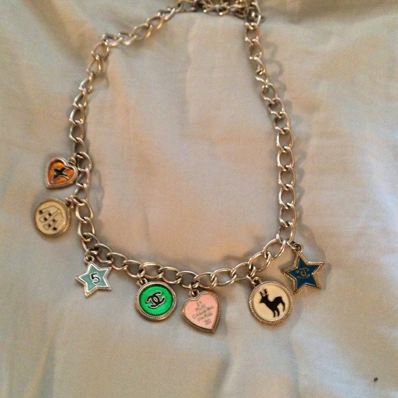 Chanel charm necklace