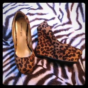 🎀Reduced🎀 Cheetah wedges