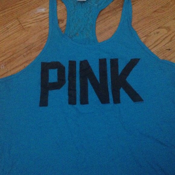 Pink racer back shirt