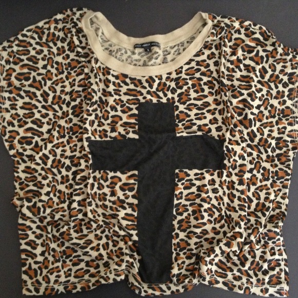Cheetah printed shirt