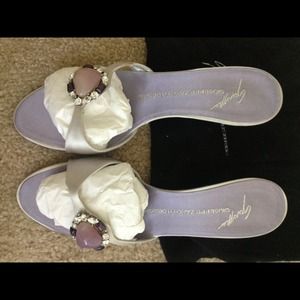 Giuseppe Zanotti satin sandals