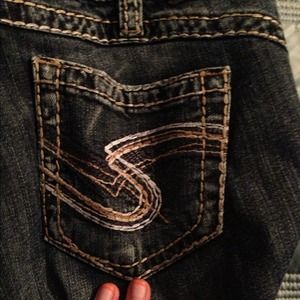 ❌Sold❌ three pair of silver jeans