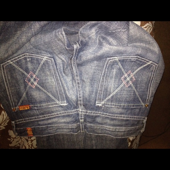 ✋Seven for all Mankind Jeans 🚫🚫🚫SOLD🚫🚫🚫 - Picture 3 of 3