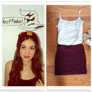 Bundle of beanie and skirt