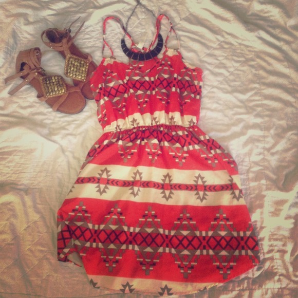 Tribal Print Dress💃