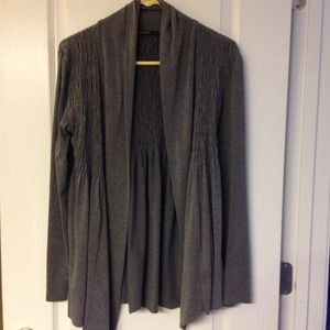 ***SOLD**** Grey open front cardigan