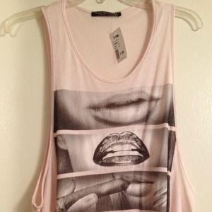 Light pink tank top
