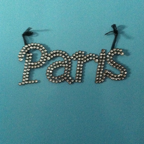 Paris Glitter wall sign - Picture 2 of 2