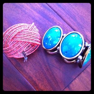 Two bangles! From Macy's.