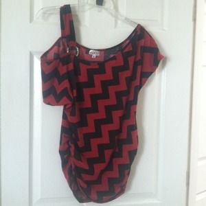 Red Off the Shoulder