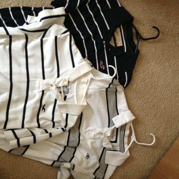 Hollister and America eagle polo