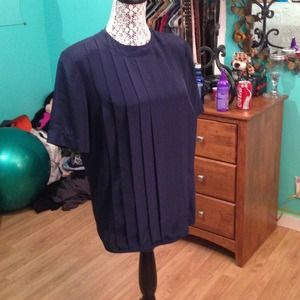 Navy blue shirt