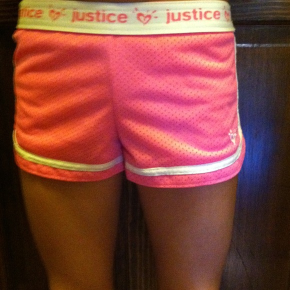Pink justice shorts - Picture 2 of 3