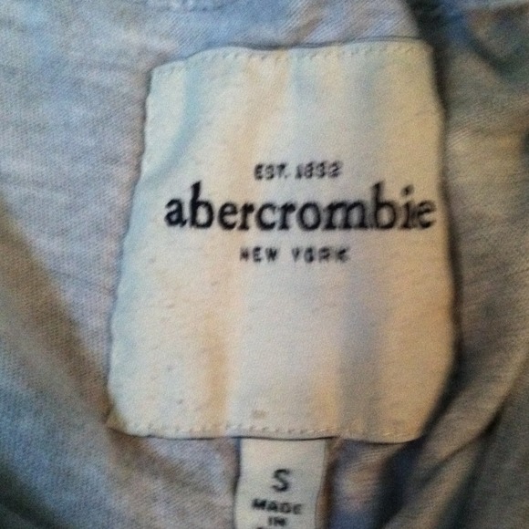 Grey Abercrombie Kids shirt - Picture 2 of 2