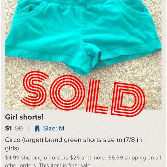 Girl shorts!