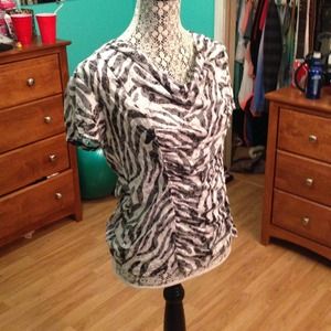 Zebra blouse