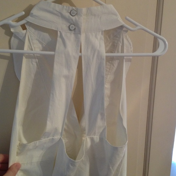 Cute military green and white romper - Picture 4 of 4