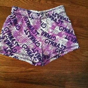 Justice Gymnastic shorts