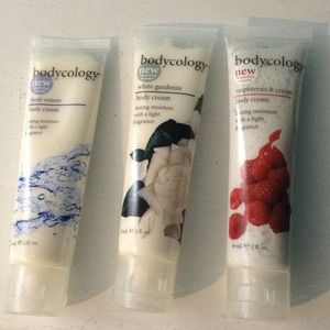 Set of 3 Bodycology body creams
