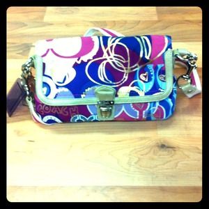 Coach poppy cross body