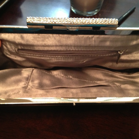 SOLD Rhinestone Clutch - Picture 3 of 4