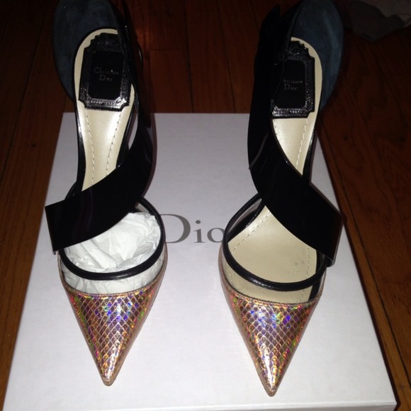 ❌❌SOLD🔛EBAY❌❌❌⛔DIOR DEFILE METAL PUMP - Picture 3 of 4