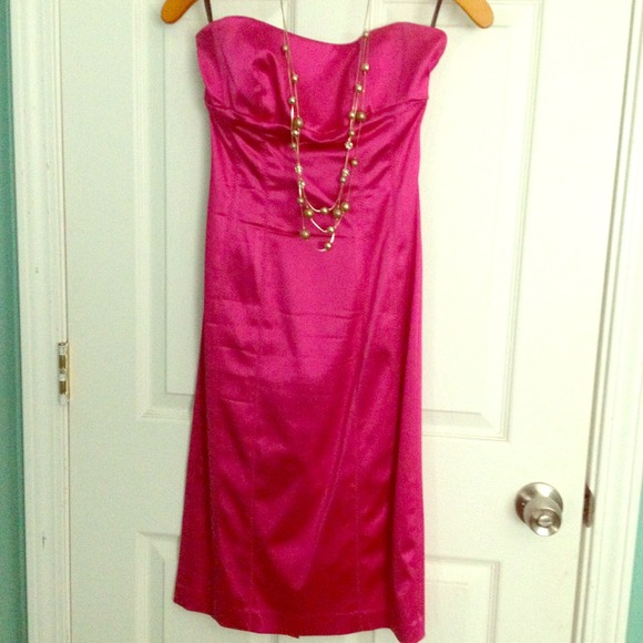BEBE Satin Dress