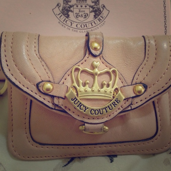 Juicy Couture Pink Key Chain Wallet w/ Box