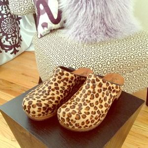 Sanita Leopard Clogs! ????????