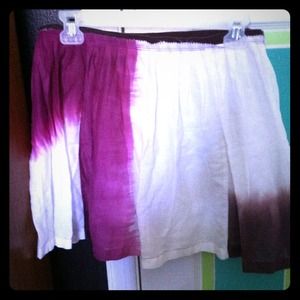 AMERICAN EAGLE PURPLE TIEDYE SKIRT