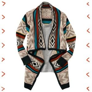 Old Navy southwestern print blanket sweater