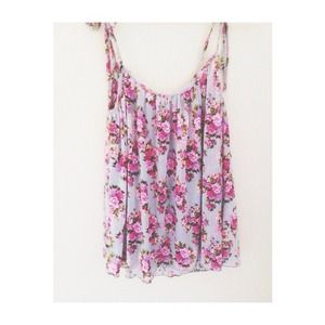 Sheer floral top 🌸🌷🌸